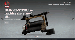 Desktop Screenshot of hmtattoomachines.com